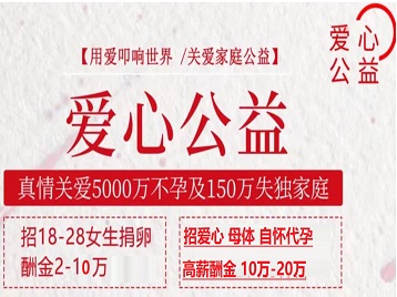 颍东捐卵助孕生子 爱心志愿者招募